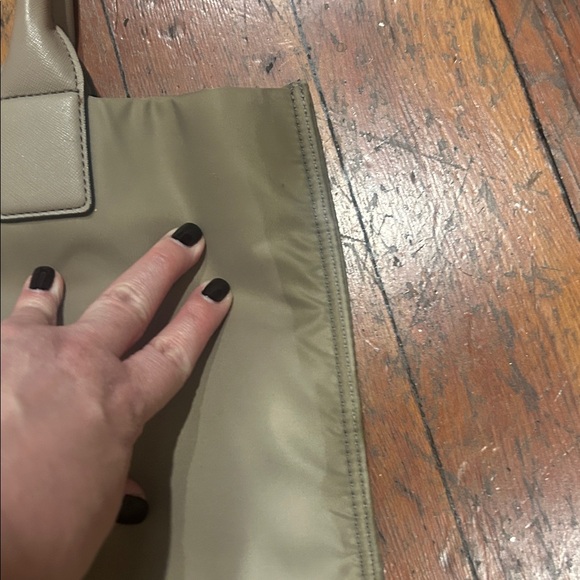 Tory Burch Taupe Ella Tote Bag - Picture 11 of 14